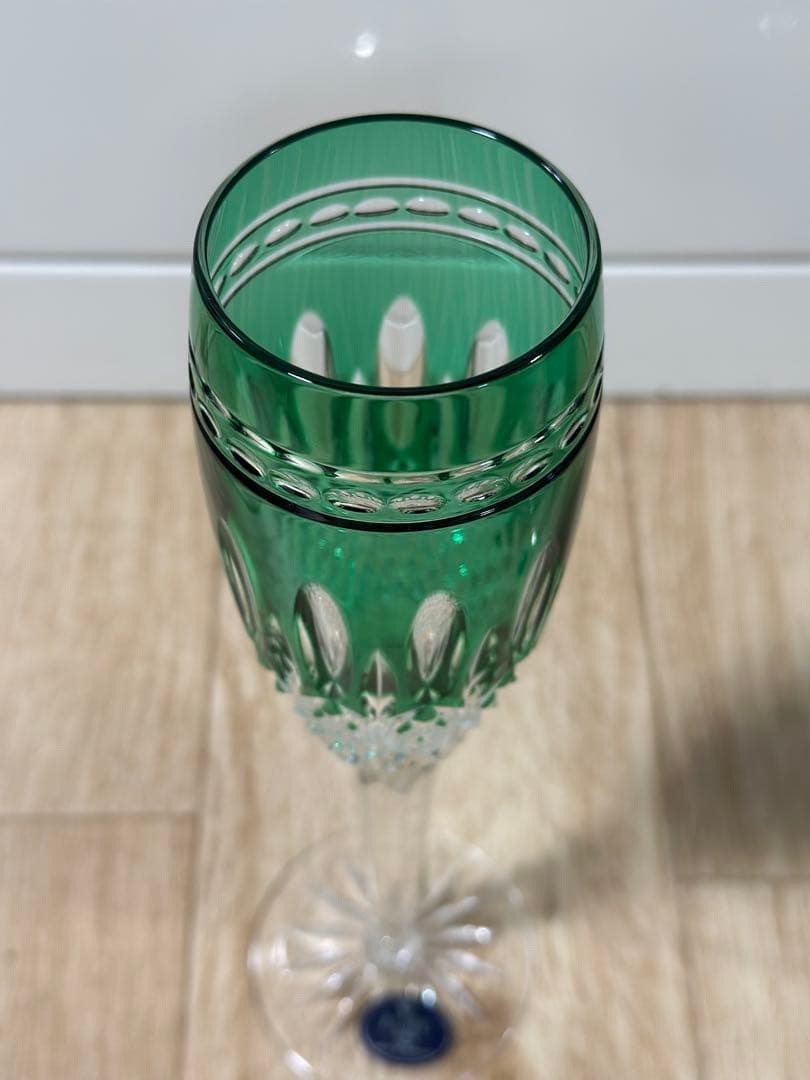 ELBE AJKA エルベクリスタル アイカクリスタルグラス ハンガリー製 2客