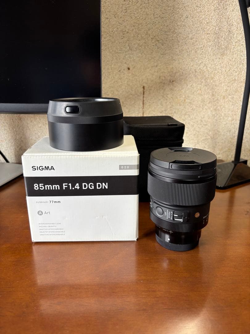 SIGMA 85mm F1.4 DG DN Art レンズ　SONY Eマウント