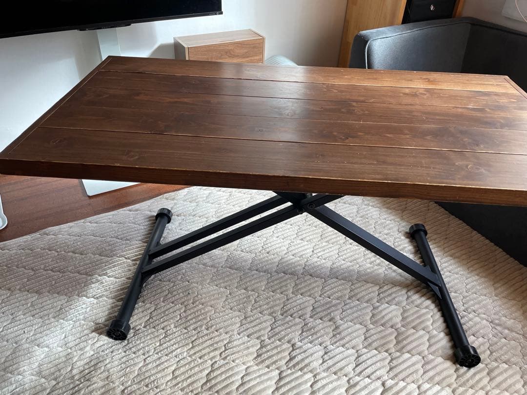 昇降式ダイニングテーブル(値下げ)