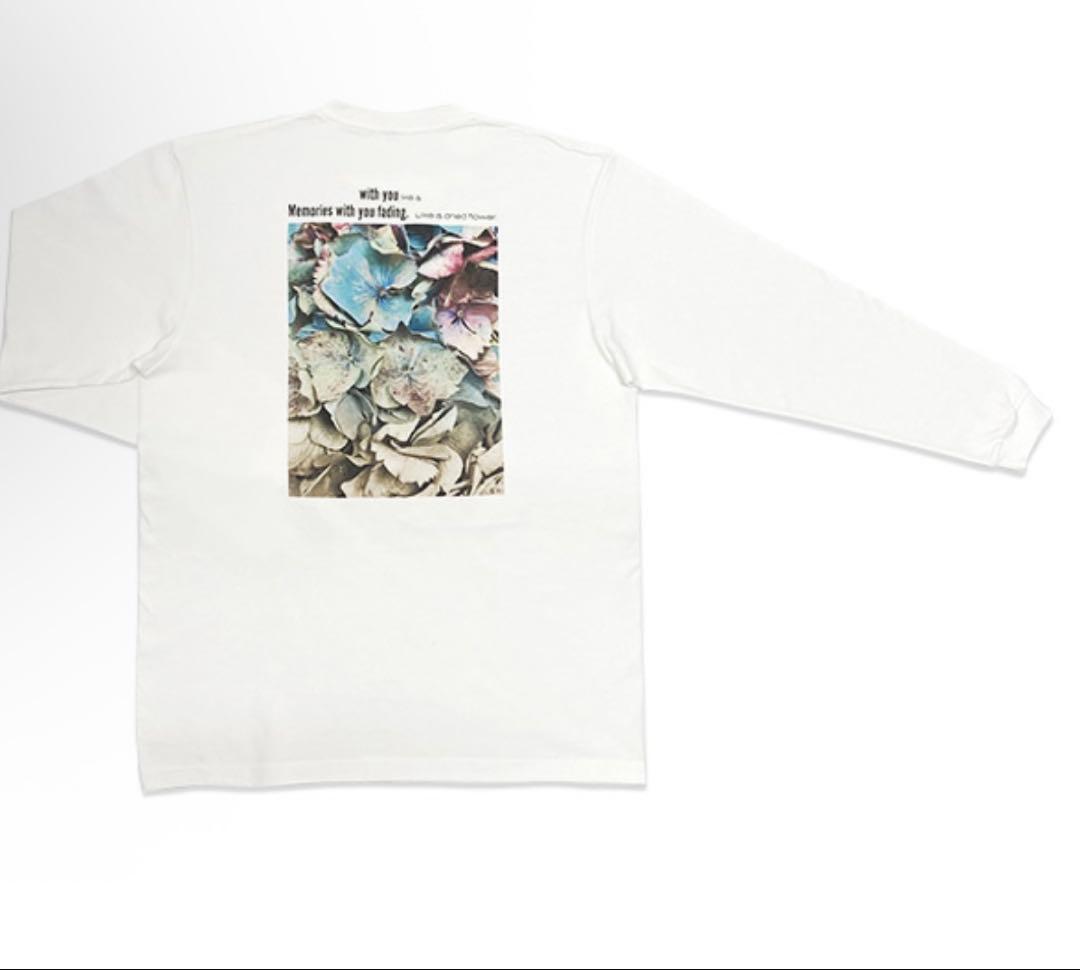 新品未開封 優里 ドライフラワー 半袖TシャツM