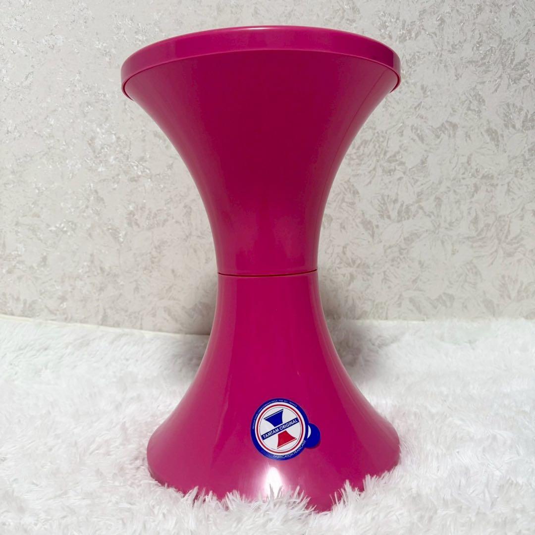 【Stamp】Tamtam Pop スツール　ピンク　ホワイト　セット販売