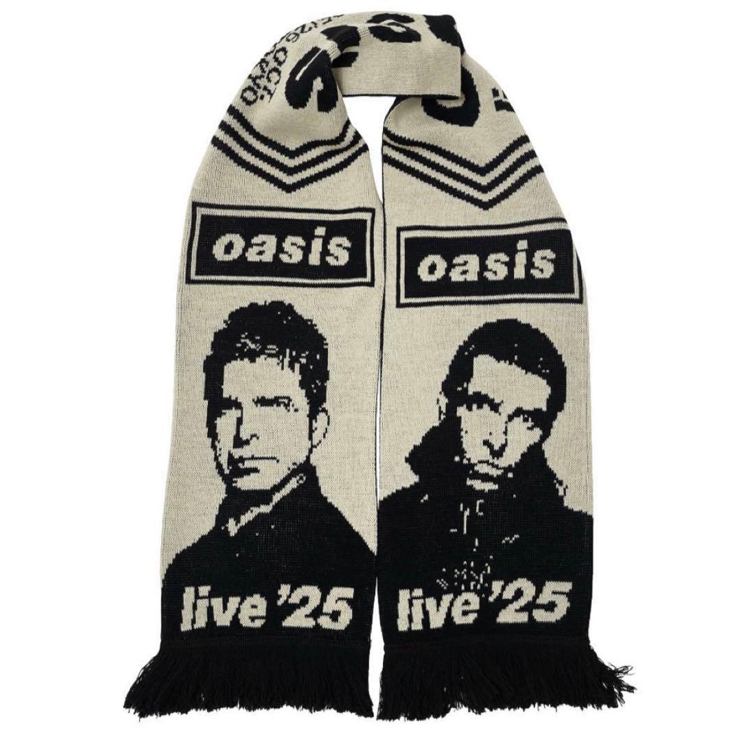 oasis live '25 フットボールスカーフ マフラー