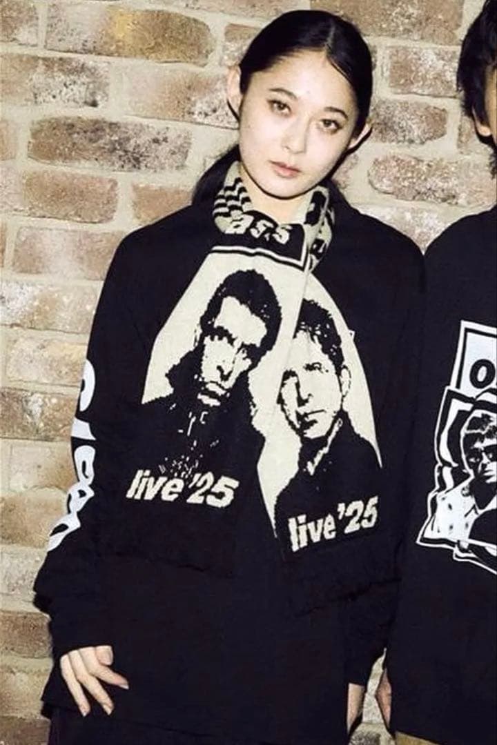 oasis live '25 フットボールスカーフ マフラー