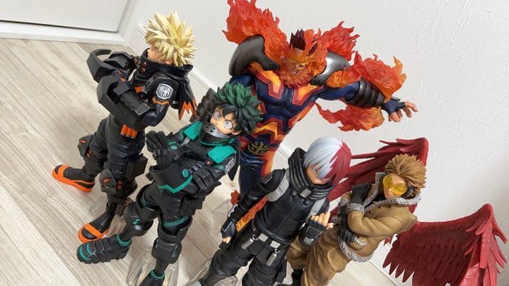 ヒロアカ　フィギュア　5体