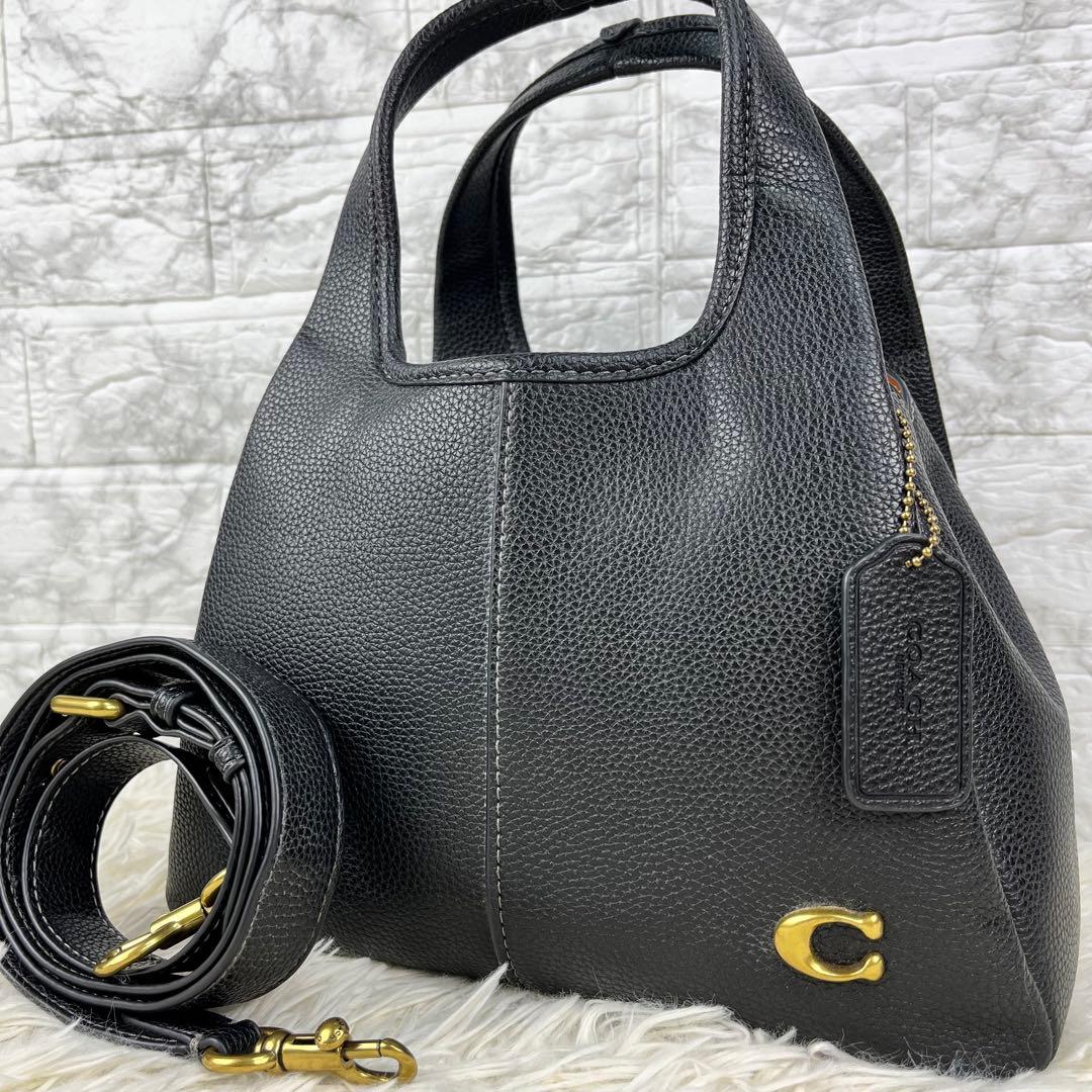 【極美品】 コーチ ハンドバッグ ショルダー 2way ラナ23 ブラック