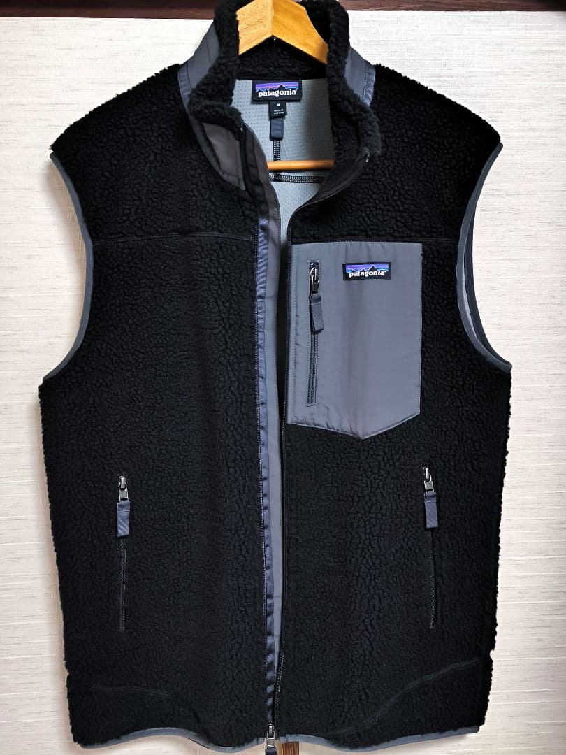 patagonia 2018. レトロX フリースベスト M ブラック