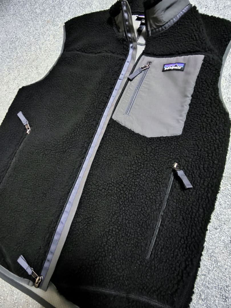 patagonia 2018. レトロX フリースベスト M ブラック