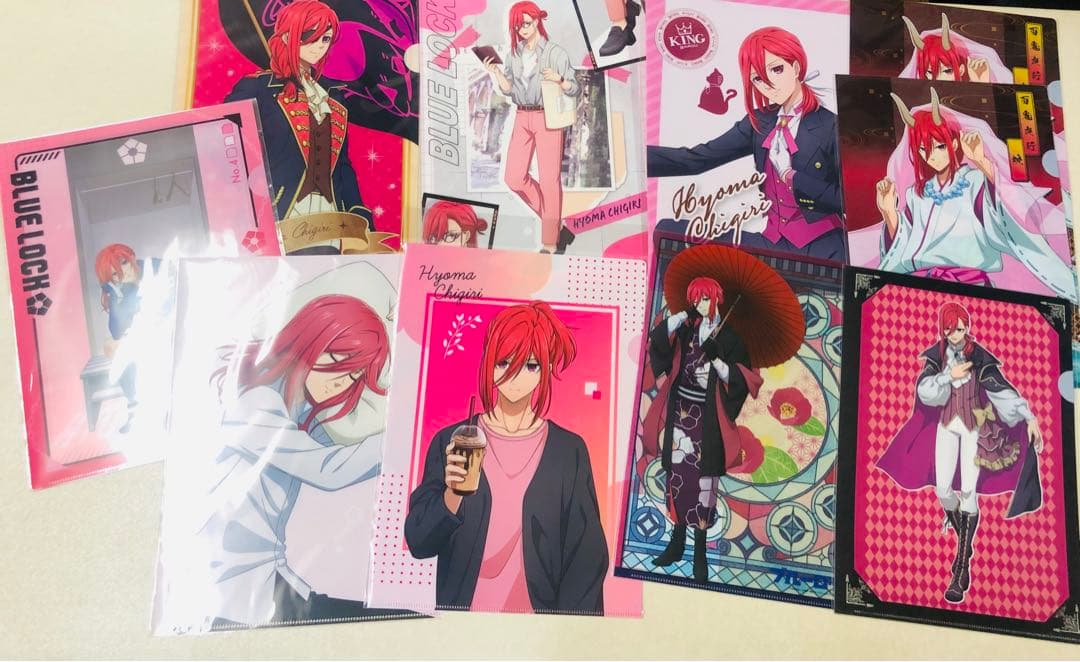 ブルーロック 千切豹馬　　クリアファイル　仮面舞踏会　海賊　おやすみシリーズ