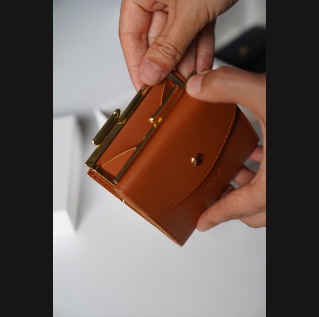 ブラック】新作ver kaoyorinakami レザーウォレット カオナカ