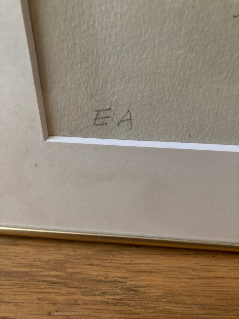 クロード・ワイズバッシュ　リトグラフ　巨匠　EAエディション