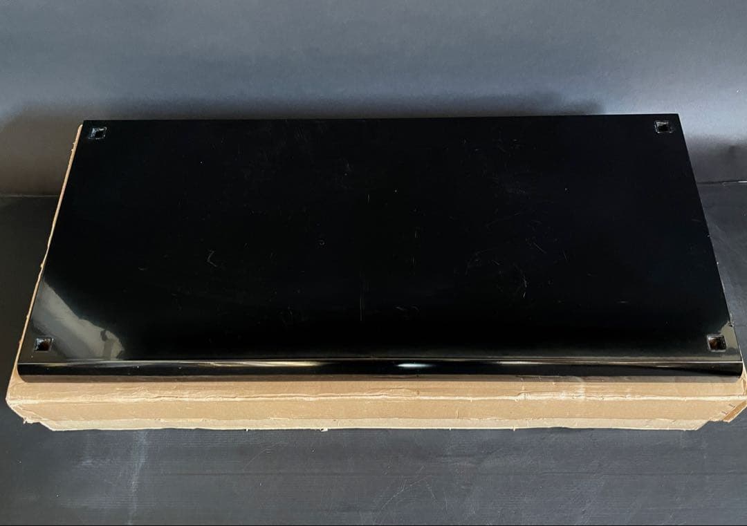 「祖」 真塗 台子 真台子 組立式 紙箱 茶道具 （123F⑤）