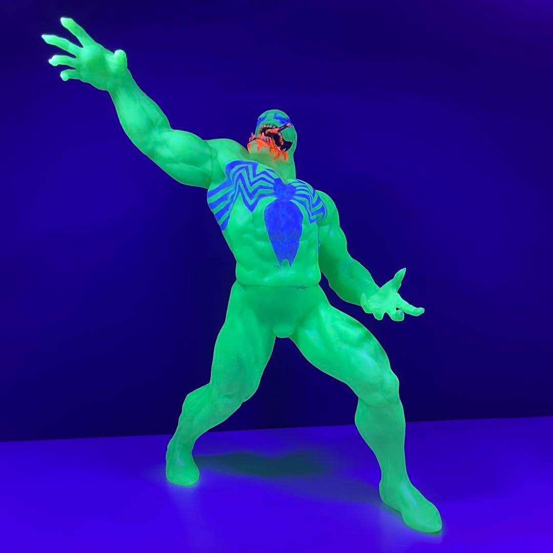 ベノム ヴェノム ソフビ 希少絶版 サンプル テストショット蓄光 ホライゾン