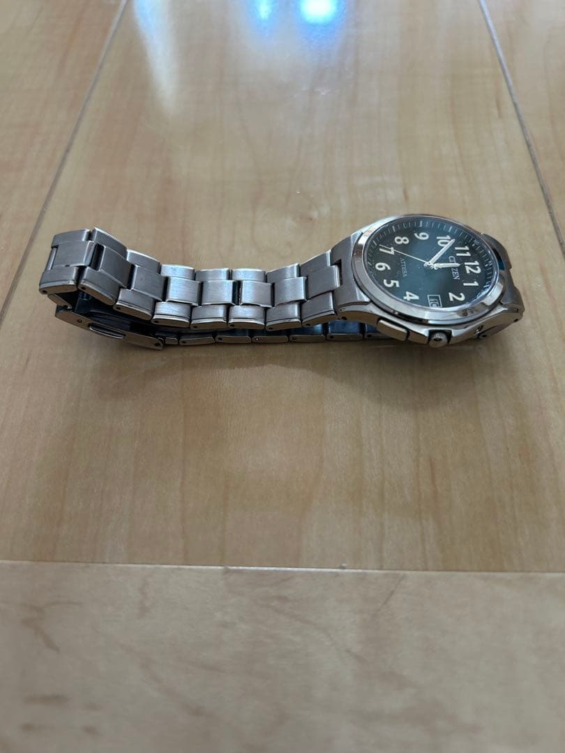 シチズン アテッサ ATD53-2846 美品 チタン 電波 ソーラー