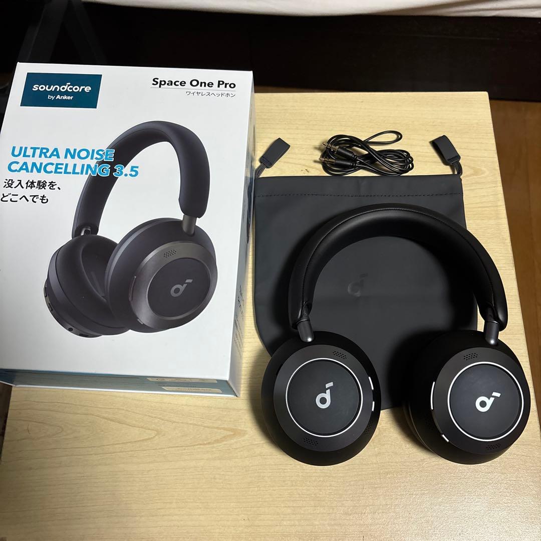 soundcore Space One Pro ワイヤレスヘッドホン