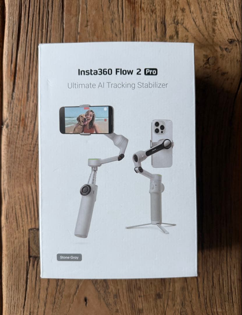 【美品】Insta360 Flow 2 Pro スタビライザー　通常版 グレー