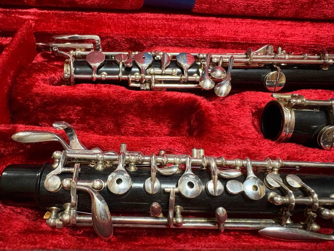 【クリスマス限定値下げ中】オーボエ本体ケース付き　ラリリー製　メンテナンス前提