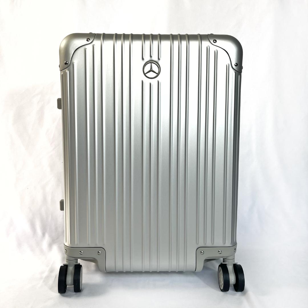 未使用 メルセデスベンツ キャリーケース スーツケース アルミ 機内持込 32L