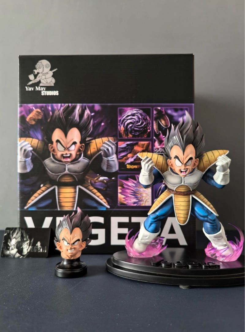 ドラゴンボール ベジータ ガレキ ガレージキット スタチュー X④⑧