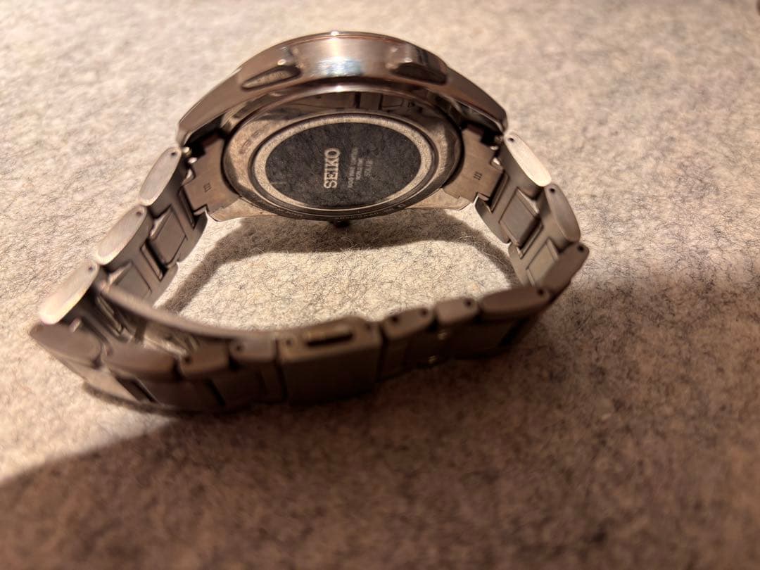 セイコー ブライツ 8b92-0aa0 ソーラーウオッチ（電池切れ）