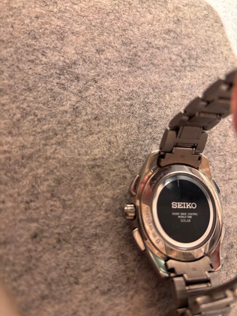 セイコー ブライツ 8b92-0aa0 ソーラーウオッチ（電池切れ）
