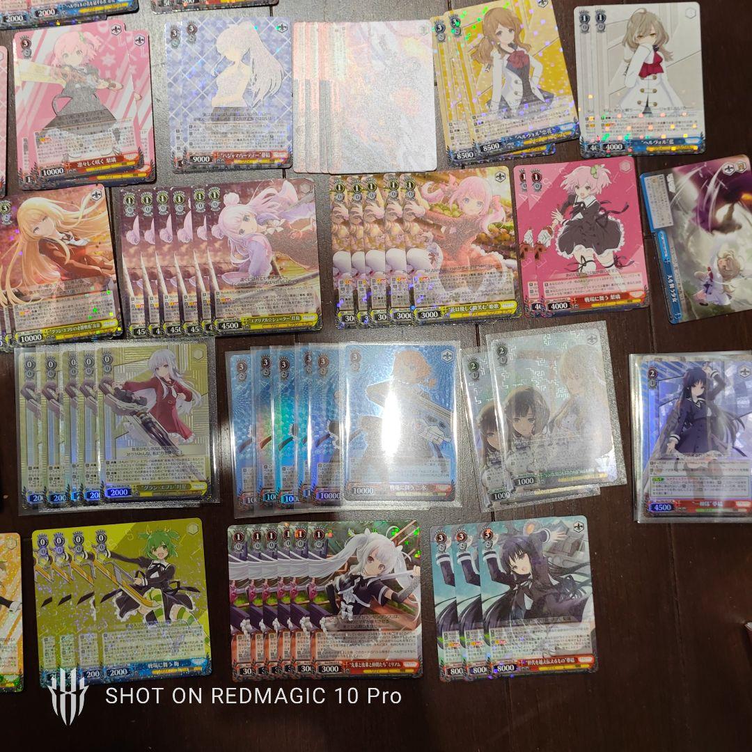 ヴァイスシュヴァルツ　アサルトリリィ　デッキ　まとめ売り　引退