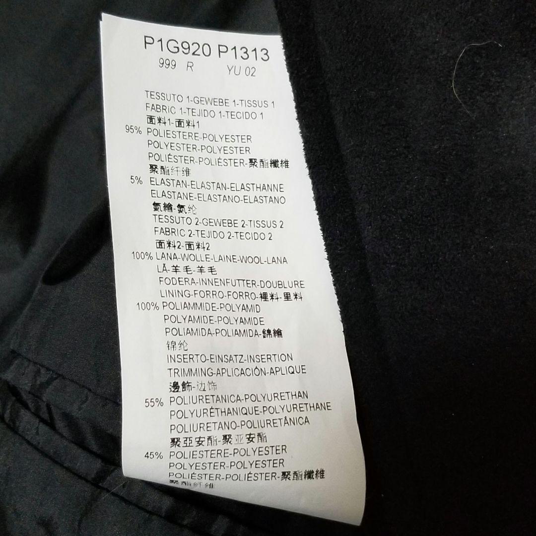 エンポリオアルマーニ　メンズジャケット　ブラック　スタンドカラー　58