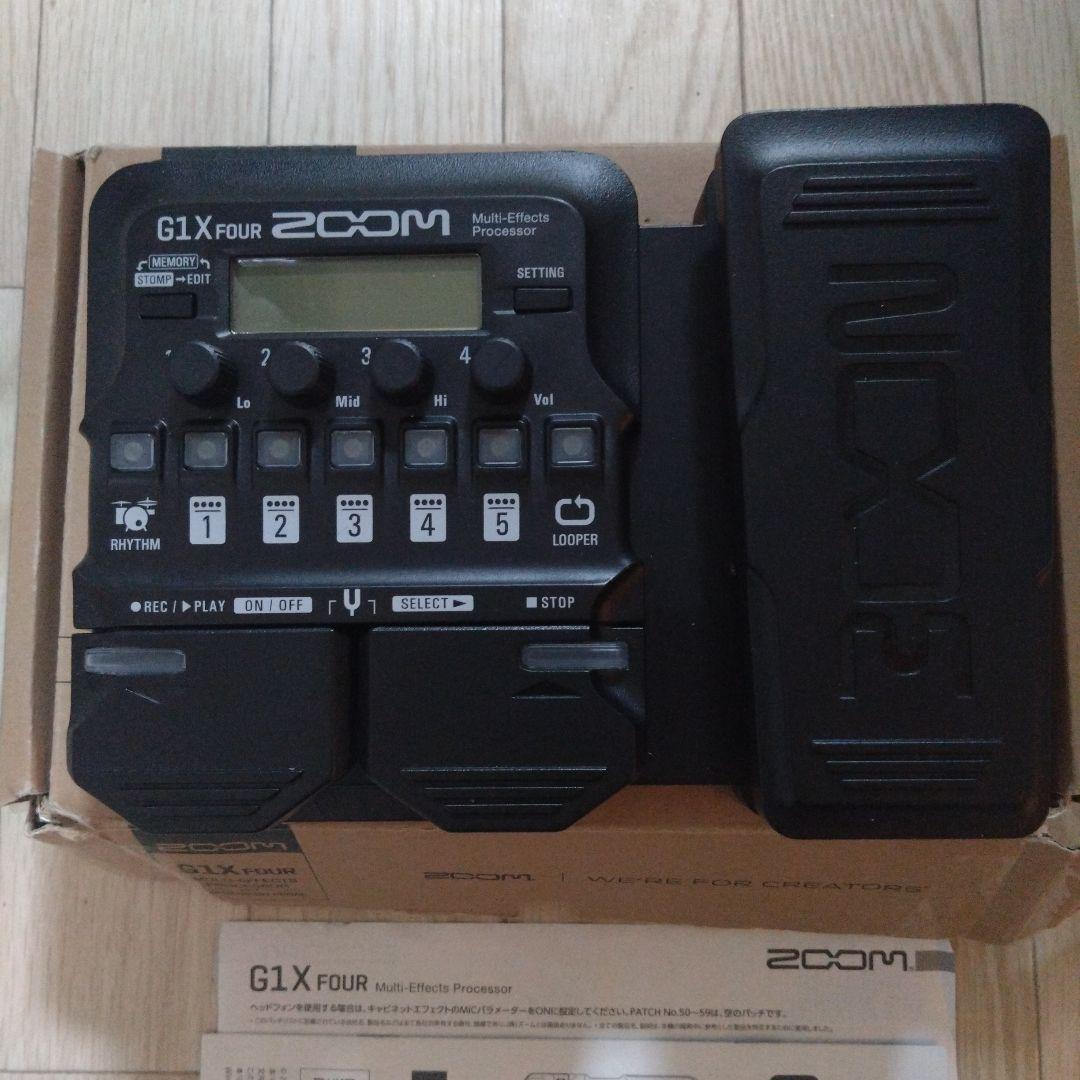 ZOOM G1 X FOUR マルチエフェクトプロセッサー