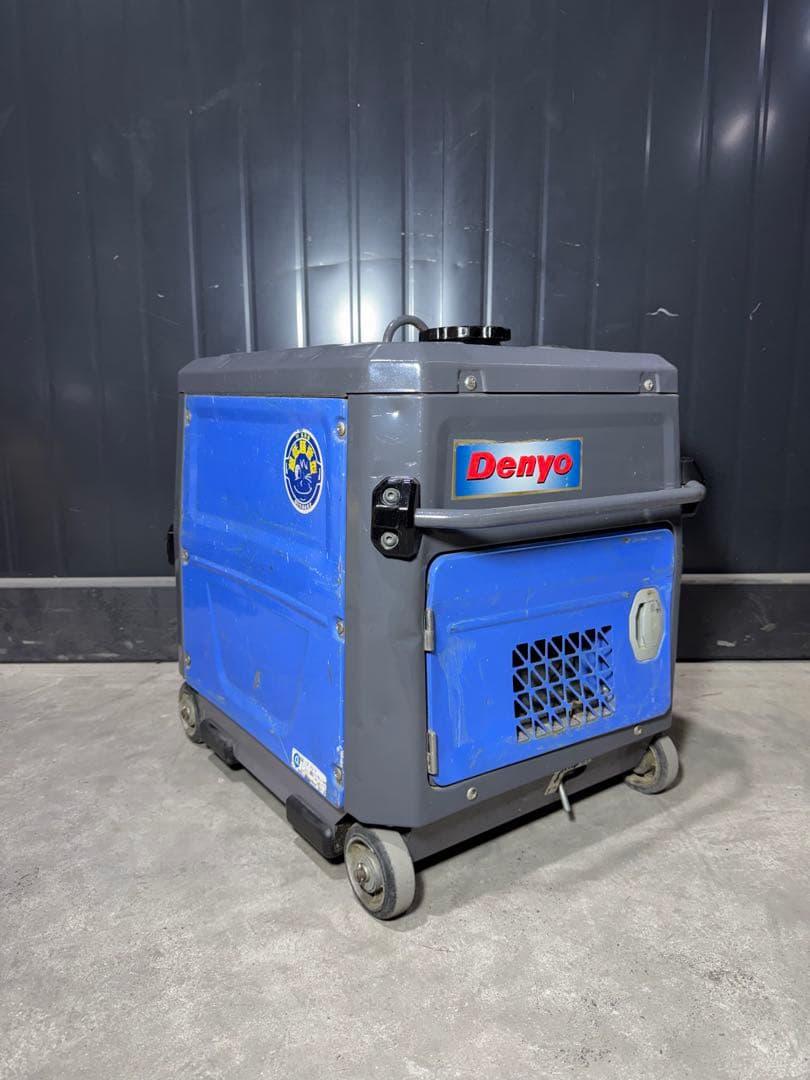 【美品】デンヨー GW155ES 溶接機 発電機 アーク溶接 ガソリン 溶接