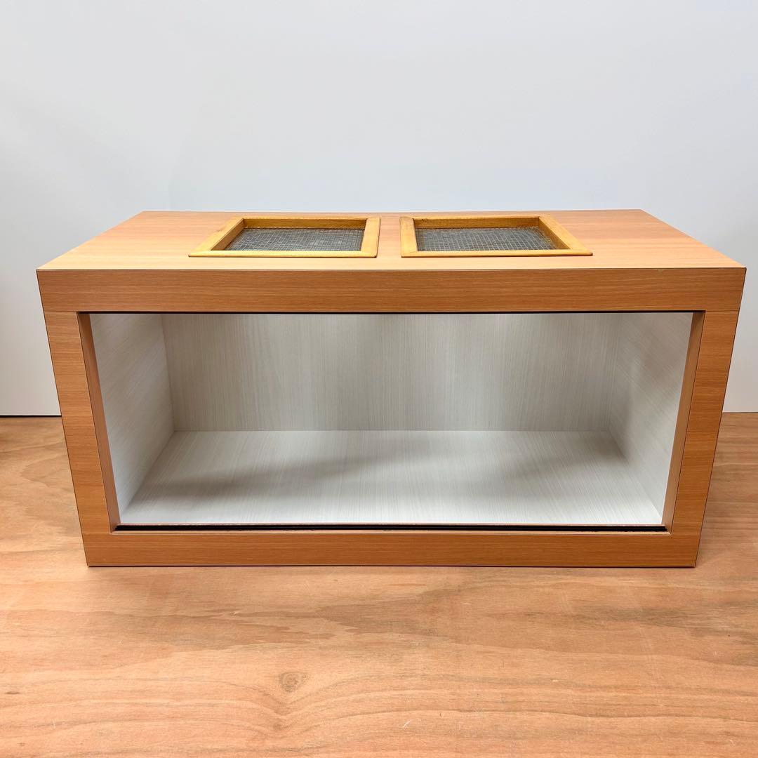 ビアンコ　木製　爬虫類ゲージ　小動物 飼育ケージ　ハンドメイド