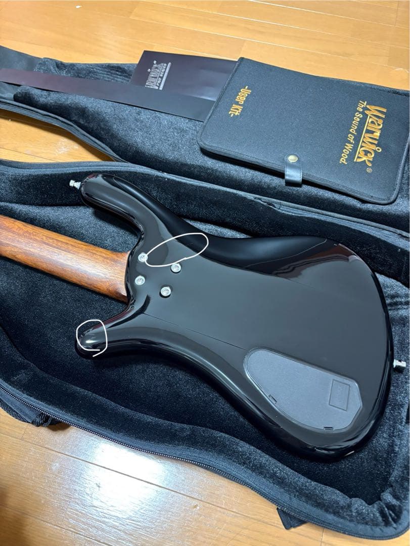 ドイツ製 Warwick Streamer LX 5弦ベース 美品