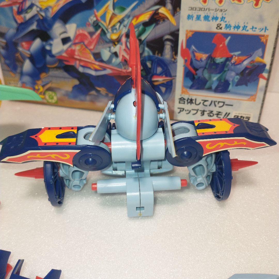 魔神英雄伝ワタル 2 騎神合体 新星龍神丸＆騎神丸セット　組済み