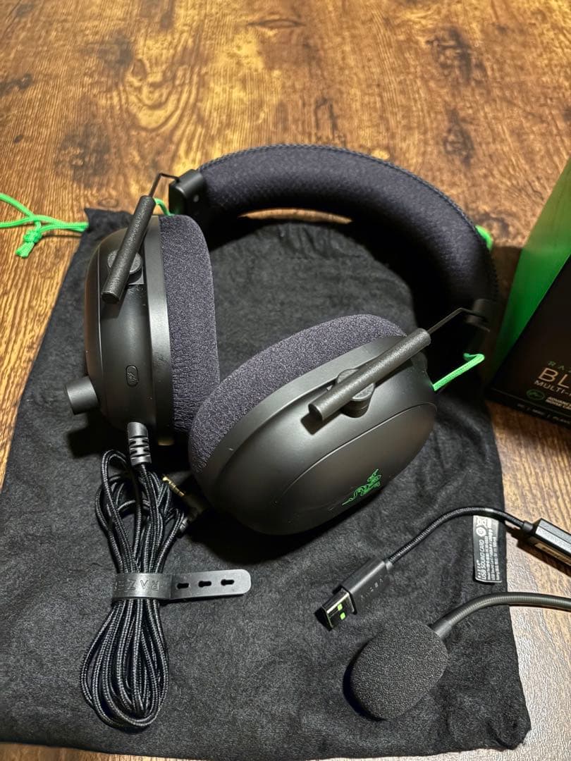 サウンドカード付 Razer BlackShark V2 ゲーミングヘッドセット