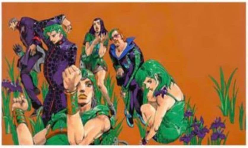 荒木飛呂彦原画展　高級複製原画　キービジュアル　金沢　長崎　ジョジョ展