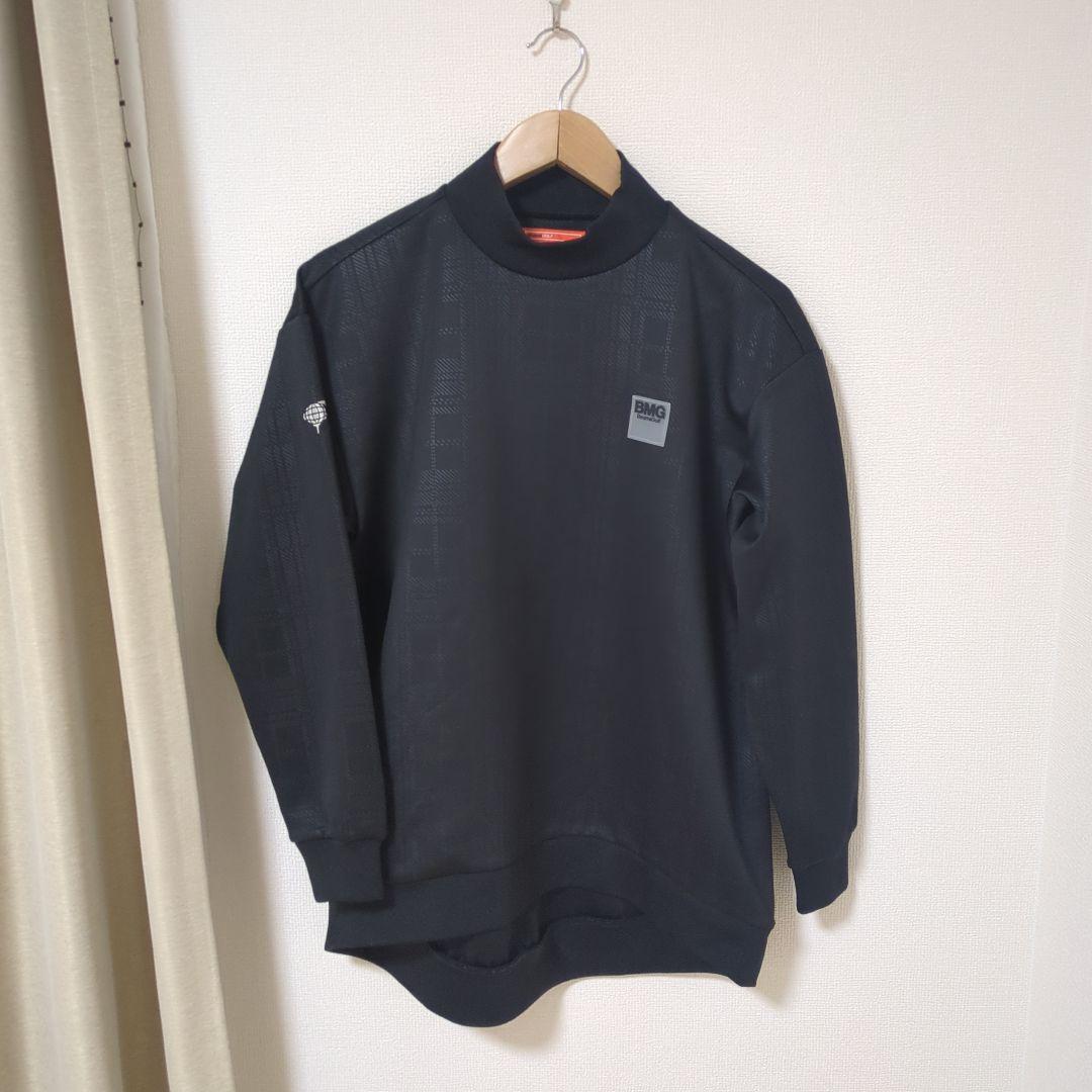 ★美品★BEAMS　GOLF　エンボスチェックモックネック　サイズ　M