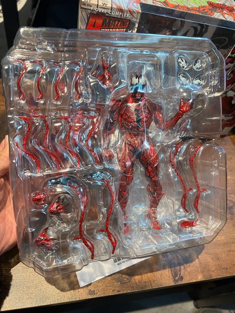 リボルテック　カーネイジ　Revoltech Amazing Carnage