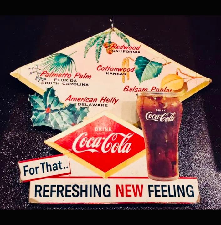 コーラ★3D立体看板　vintage.1940s〜