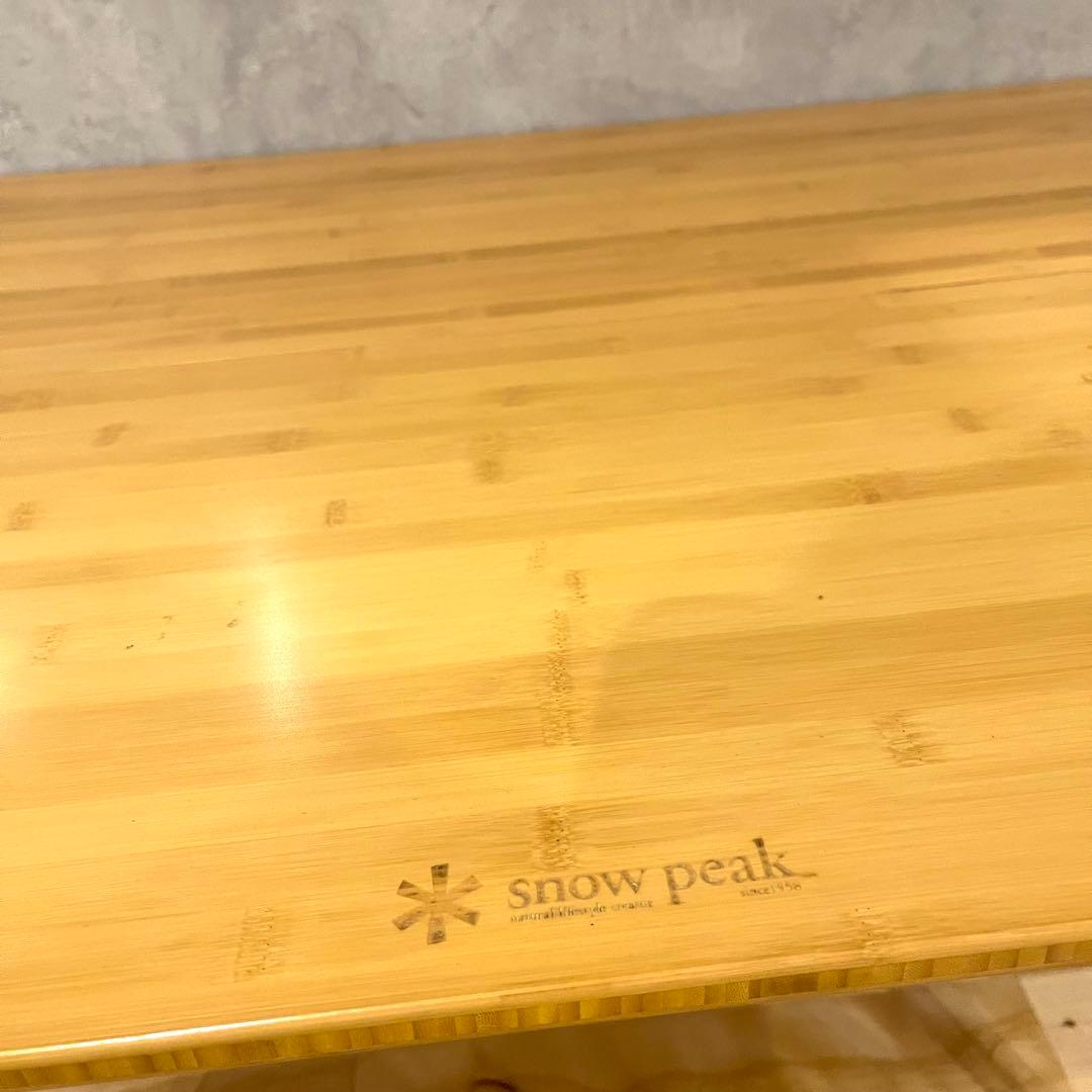 スノーピーク ワンアクションテーブル ロング 竹 LV-015TR キャンプ