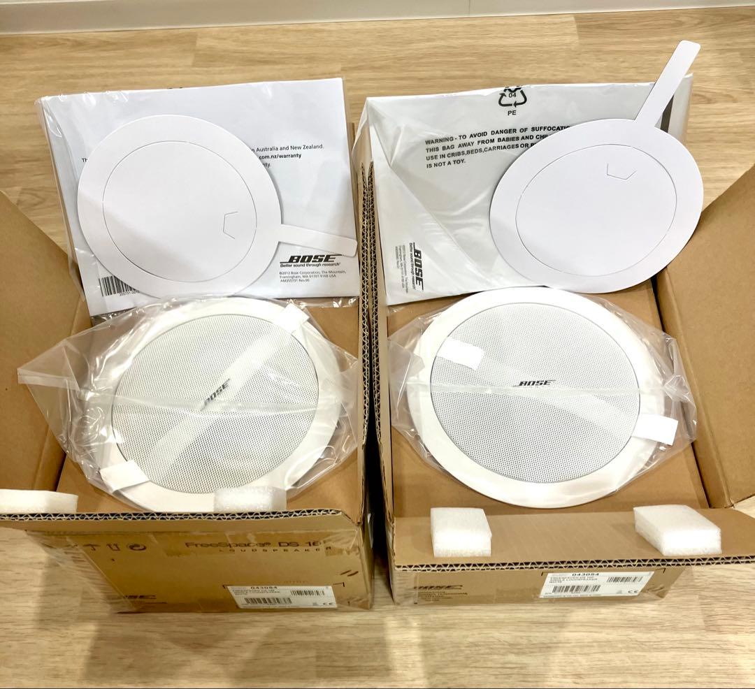 BOSE ホワイト スピーカー　DS16F