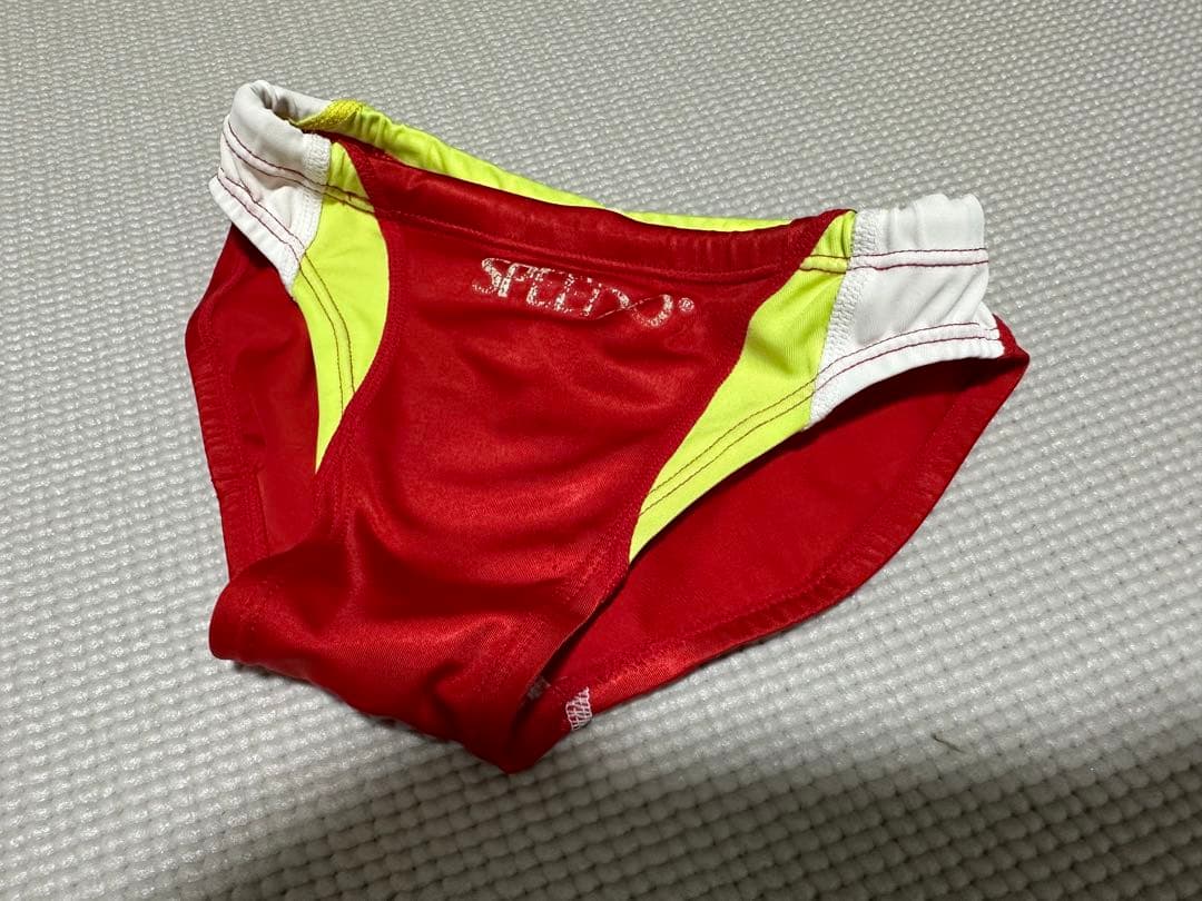 SPEEDO 競パン　アクアスペック ライフガードカラー 140サイズ