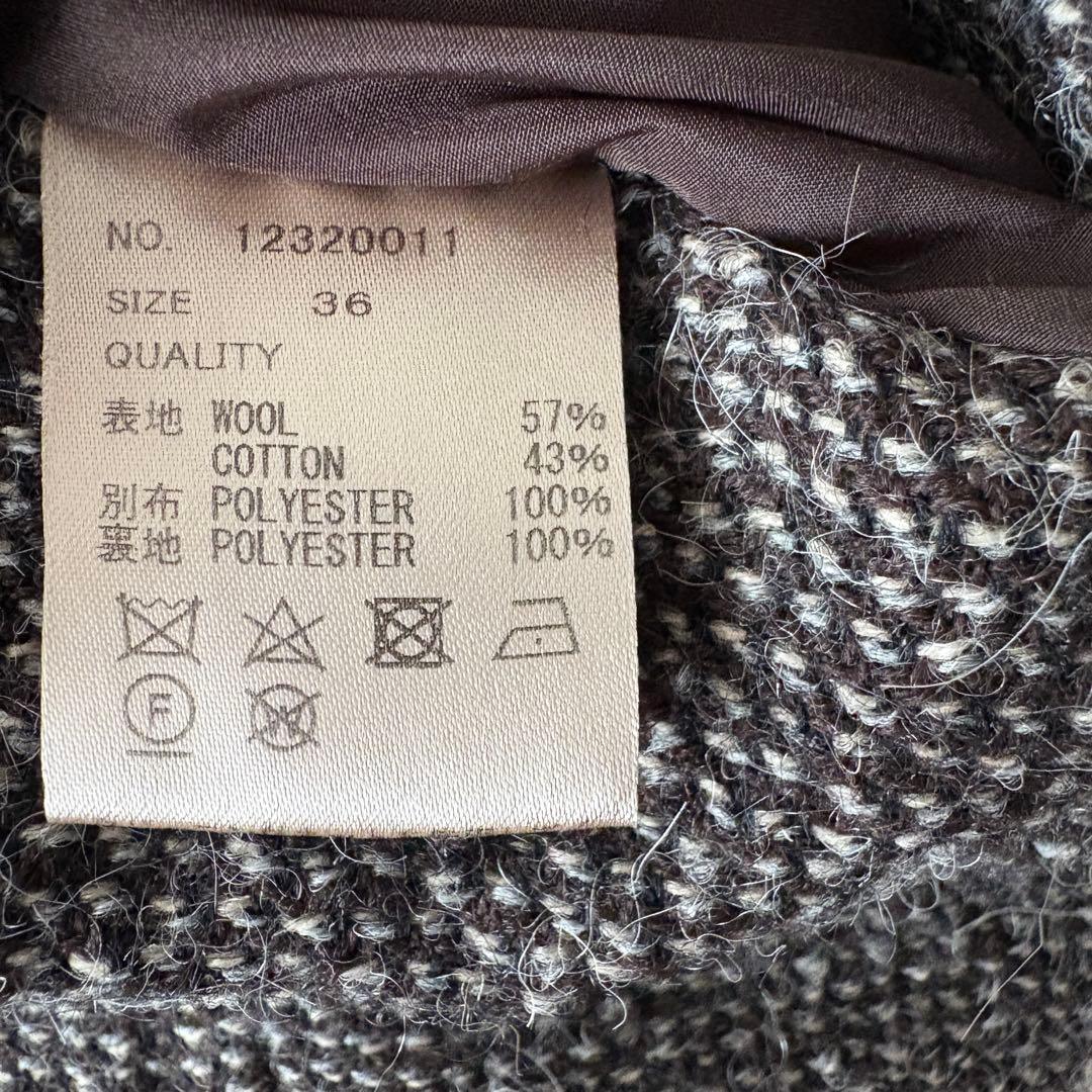 《riii様》Doublecollar Tweed Coat