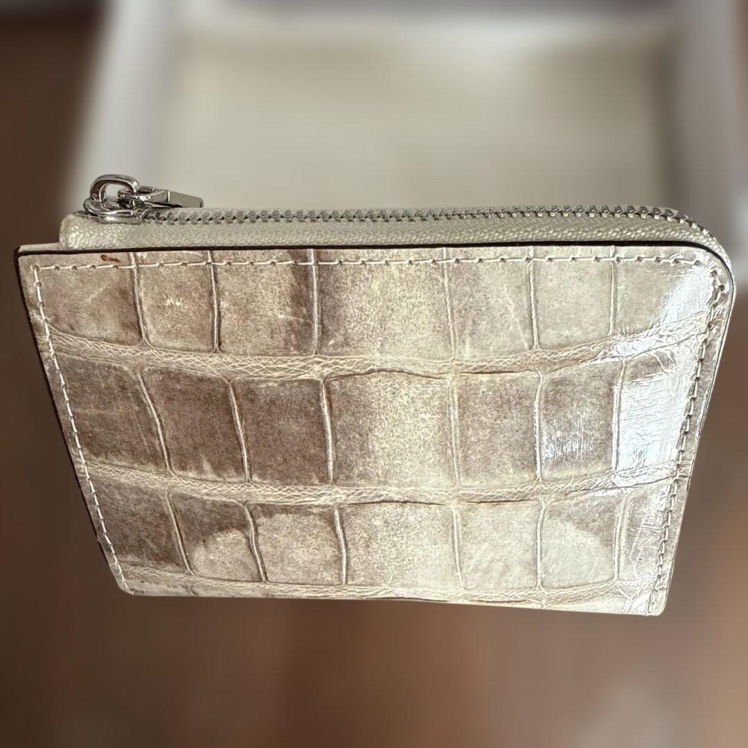 ホワイト クロコダイルケース