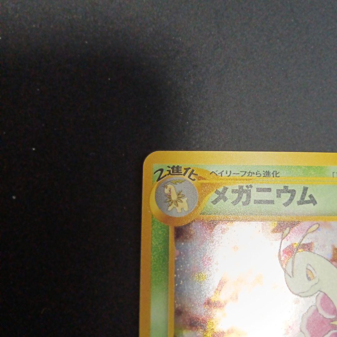 メガニウム　イントロパック★neo(チコリータデッキ：拡張カード