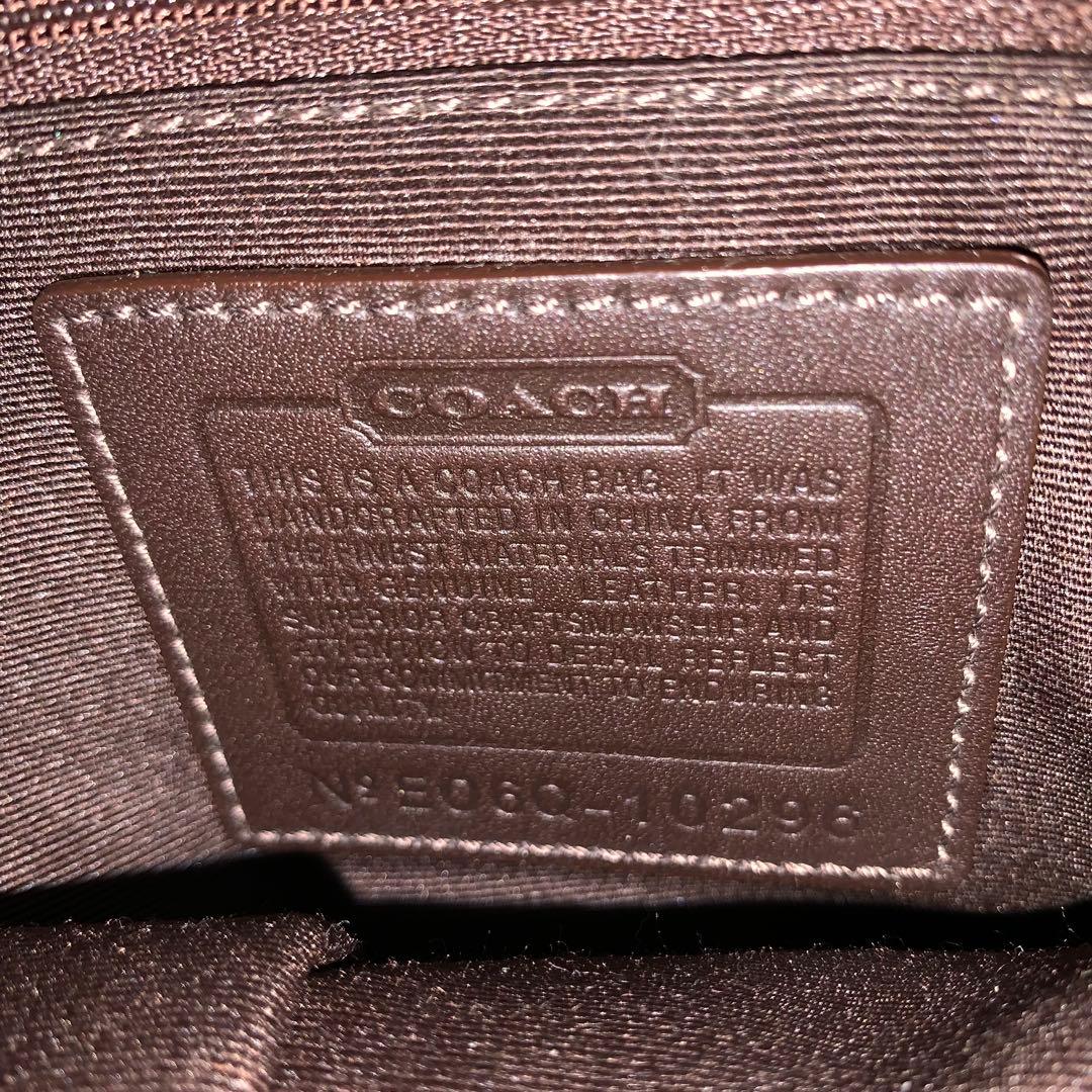 COACH ソーホー　シグネチャー　 フラップハンドバッグ