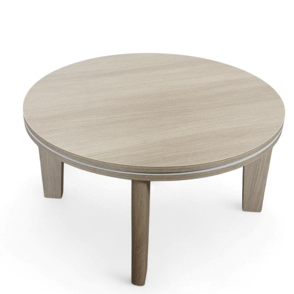 直径68cm【新品】丸型こたつテーブル コンパクト 一人暮らし/ワンルーム