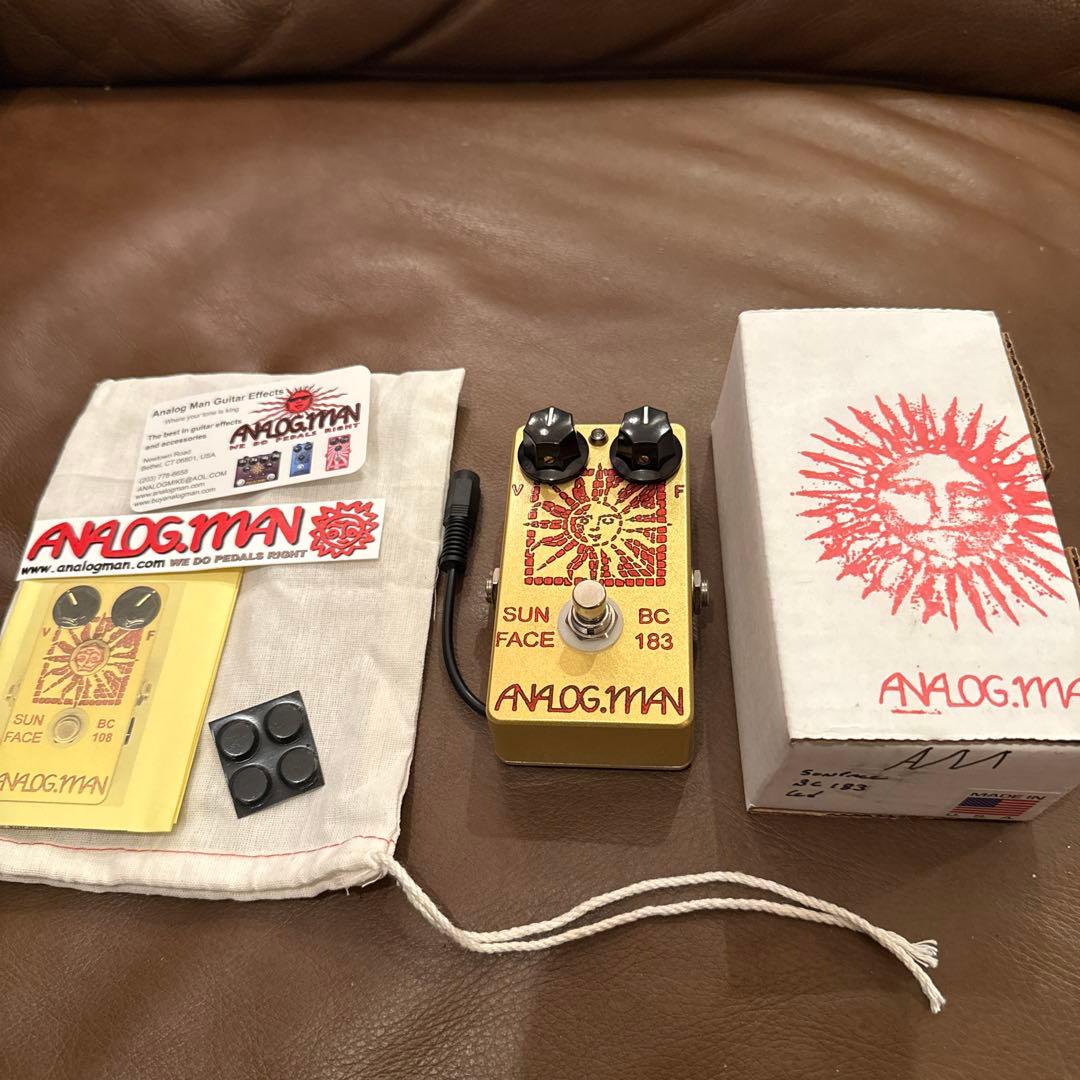 【ファズ】ANALOG.MAN SUN FACE BC 183