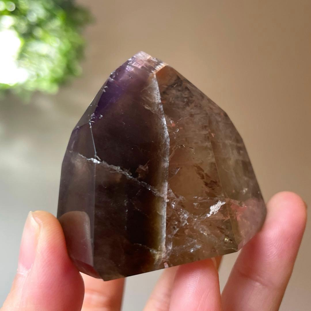 ドリームコートアメトリン　アメシスト　シトリン　原石　天然石　アメトリン