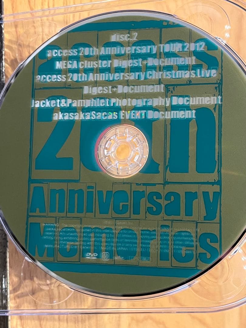 ミュージック access 20th Anniversary Memories DVD