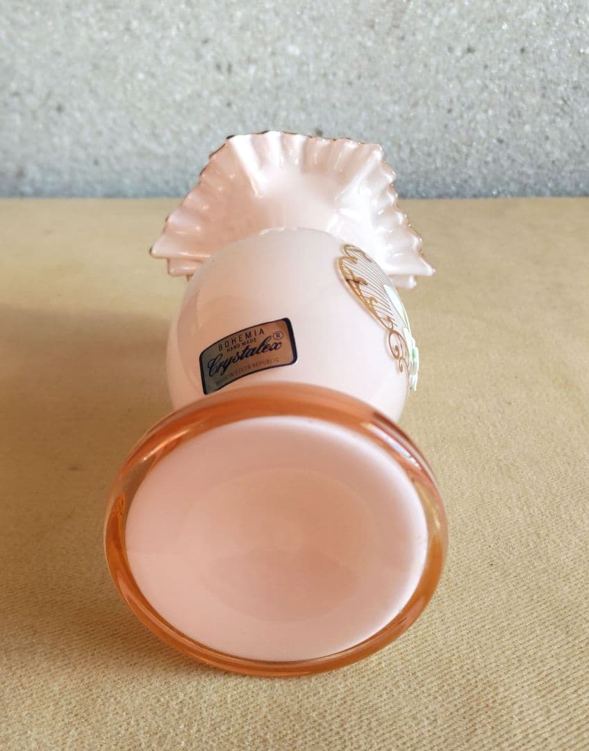 BOHEMIA ガラス花瓶