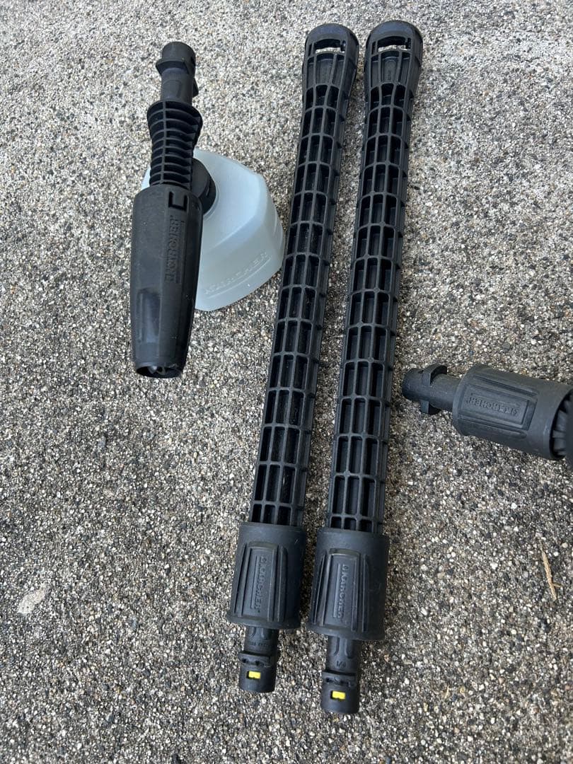 ケルヒャー高圧洗浄機用テラスクリーナー と延長ランスとオマケ