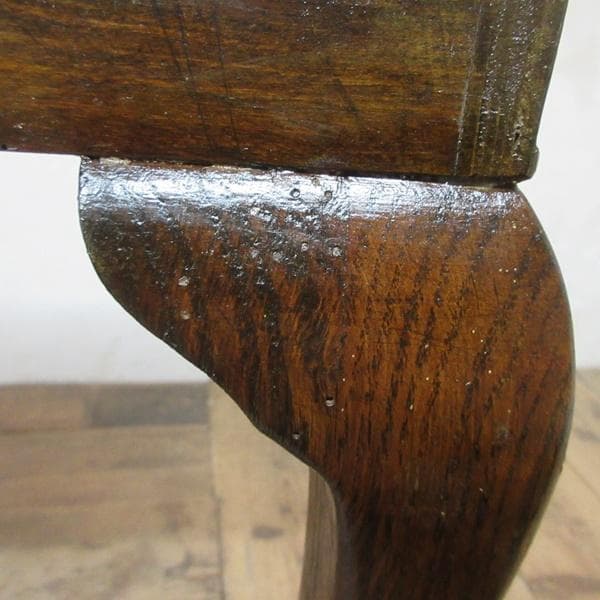 イギリス アンティーク 家具 コンソールテーブル ハーフムーン 猫脚 6133e